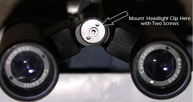 Zeiss Prism Loupe FireFly Headlight Mounting Clip